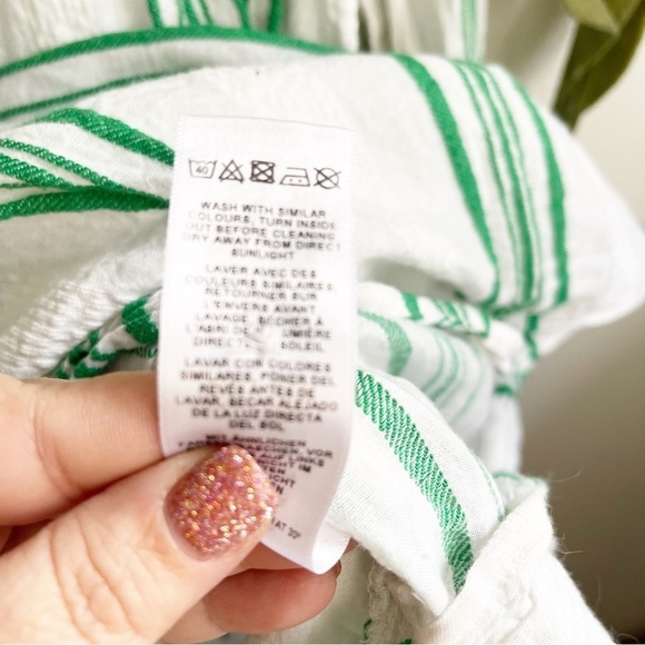 ASOS Green and White Striped Dress - Picture 6 of 9